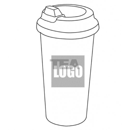 特厚翻蓋咖啡杯