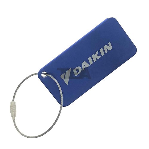 鋁製長方型行李牌