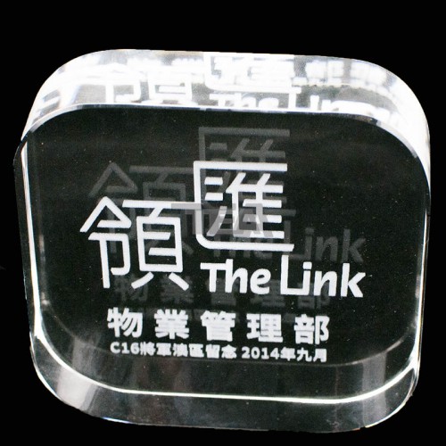 四方形水晶紙鎮