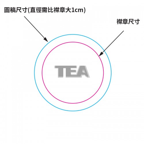 彩印馬口鐵襟章