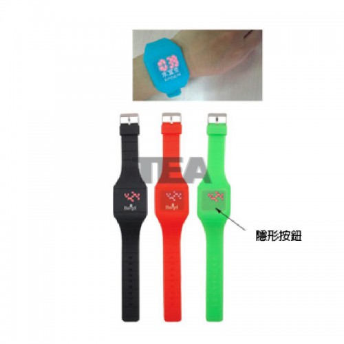 簡約矽膠手錶