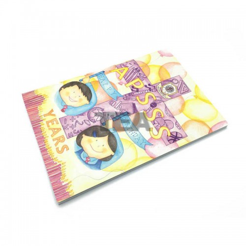 彩色騎馬釘書冊