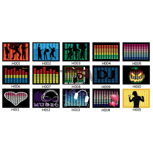 聲控LED T-shirt