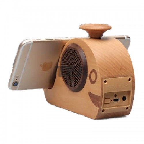 木製鯨魚藍牙音箱