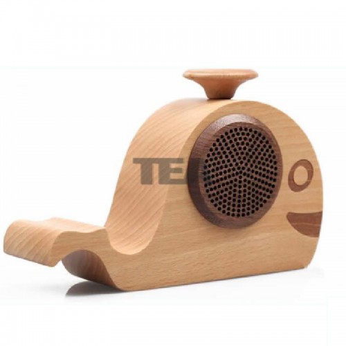 木製鯨魚藍牙音箱
