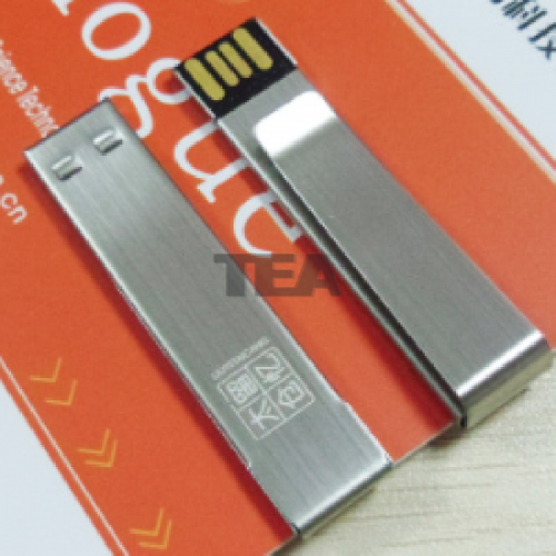 金屬書夾型USB