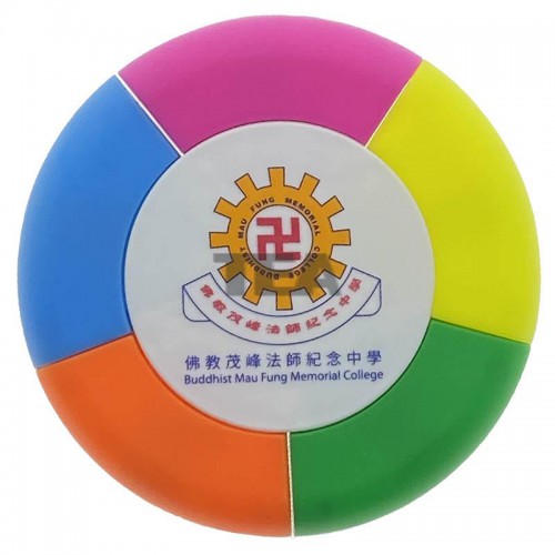 水泡型五色螢光筆