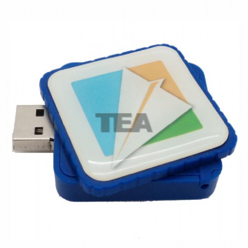  方形旋轉USB