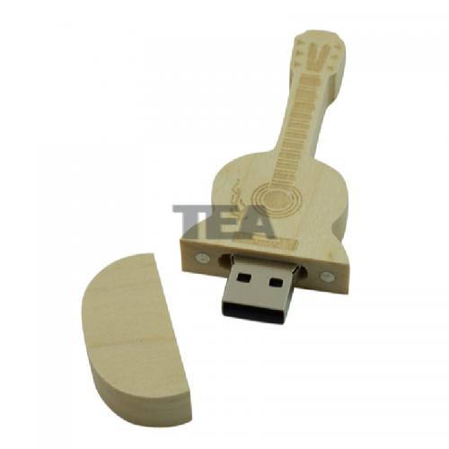 竹木制結他型USB