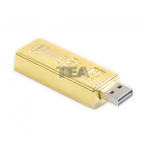 長方形金銀磚USB
