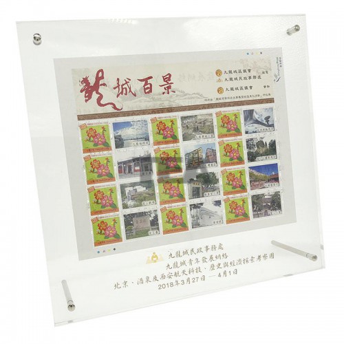 彩印亞加力展示架