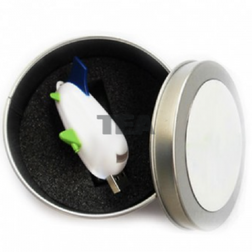 USB用鋁製圓桶盒