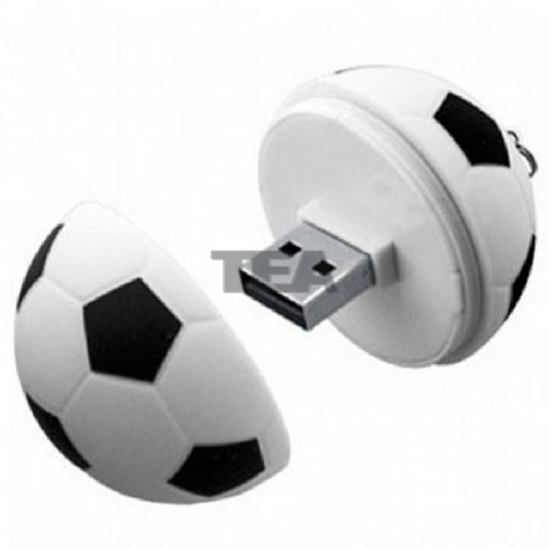 足球匙扣USB