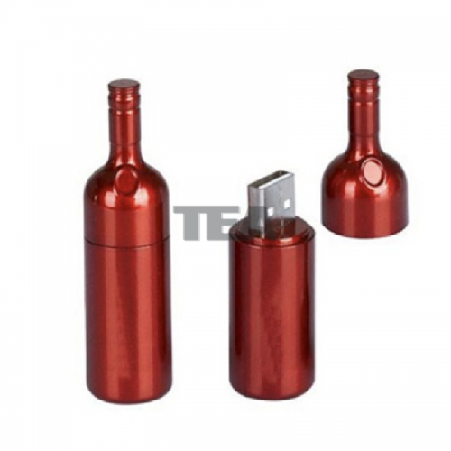 金屬紅酒樽型USB