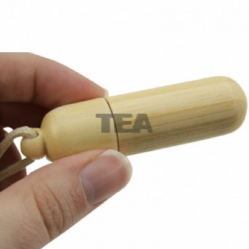 竹製丸形USB