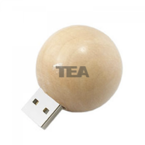木製球形USB