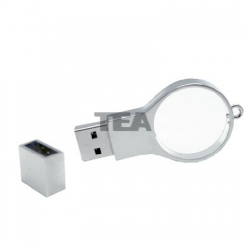 圓型LED水晶USB