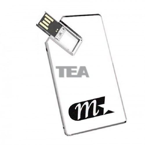 透明長方形咭片USB