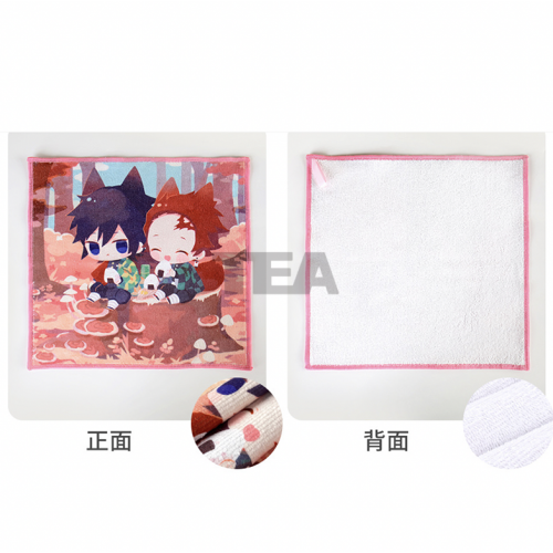 彩印雙面料毛巾