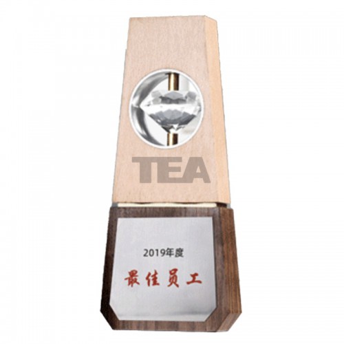 鑽石水晶梯形座