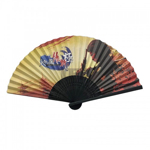 全彩日式摺扇