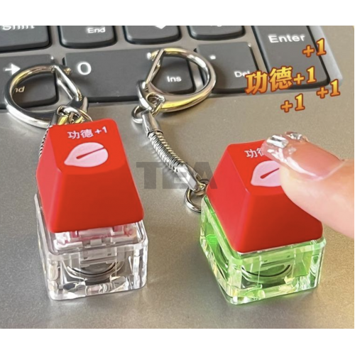 解壓鍵盤按鈕（帶燈款）